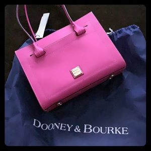 Dooney & Bourke Janine Satchel Magenta